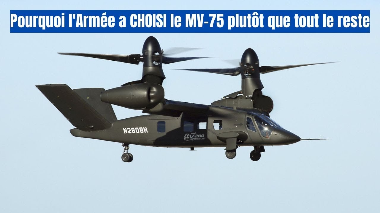 Le Remplaçant du UH-60 Black Hawk est LÀ – Et C’est Dément ! | MV-75 | Bell V-280