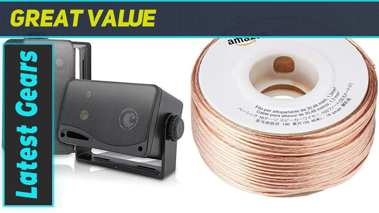 Pyle PLMR24B Mini Box Speaker System: Enhance Your Outdoor Sound Experience!