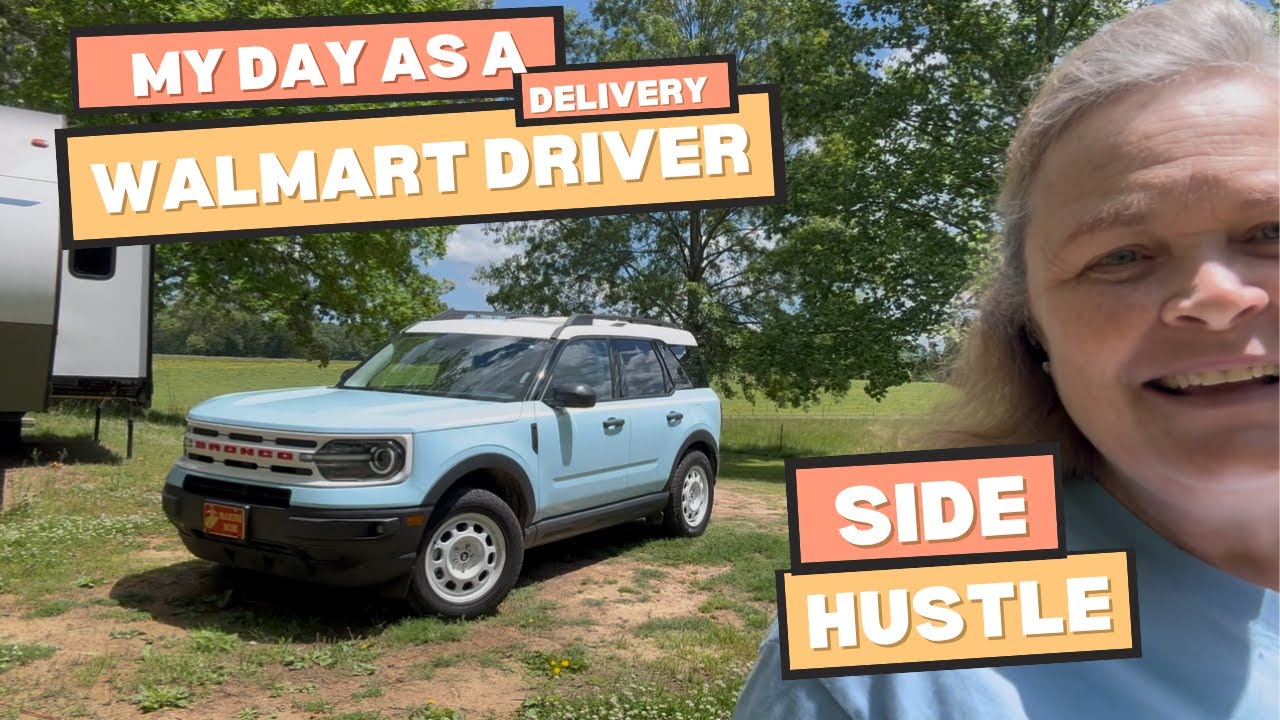 Day in my life as a Walmart delivery driver / side hustle