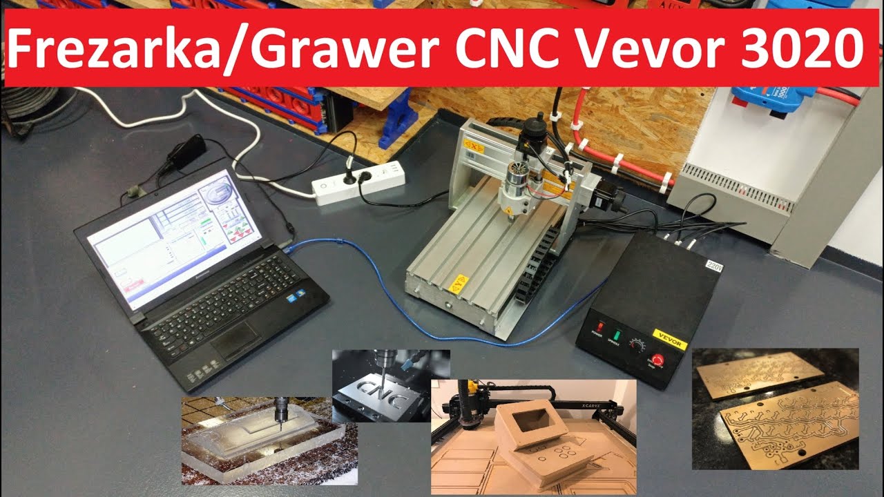 Grawer/Frezarka CNC 3020 3-Osiowy #vevor #vevordiyproject #diy #cnc #3020