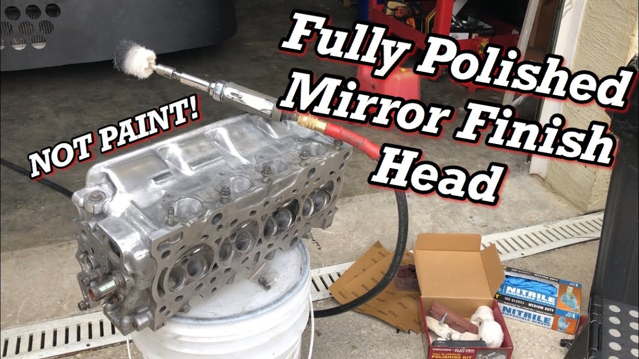 Polishing an Engine to nearly MIRROR FINISH