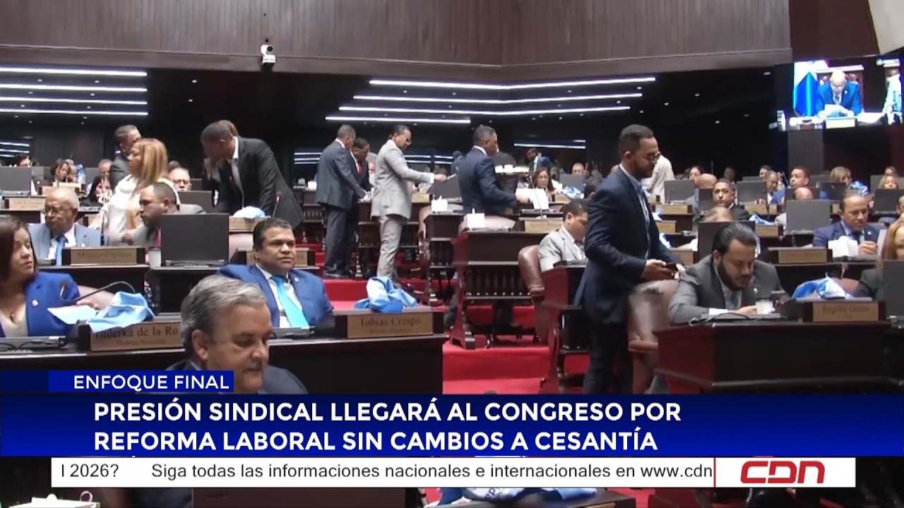 Presión sindical llegará al Congreso por reforma laboral sin cambios a cesantía