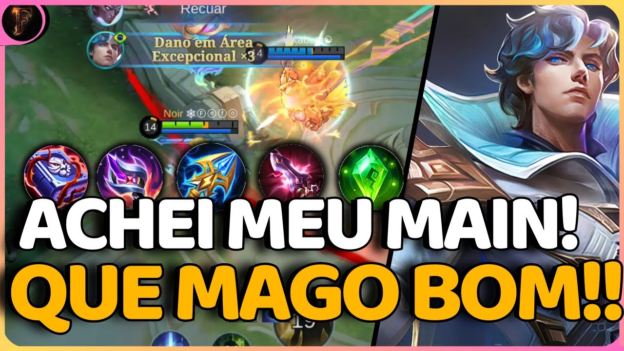 SIMPLESMENTE O MELHOR MAGO DO JOGO - XAVIER GAMEPLAY | Mobile Legends
