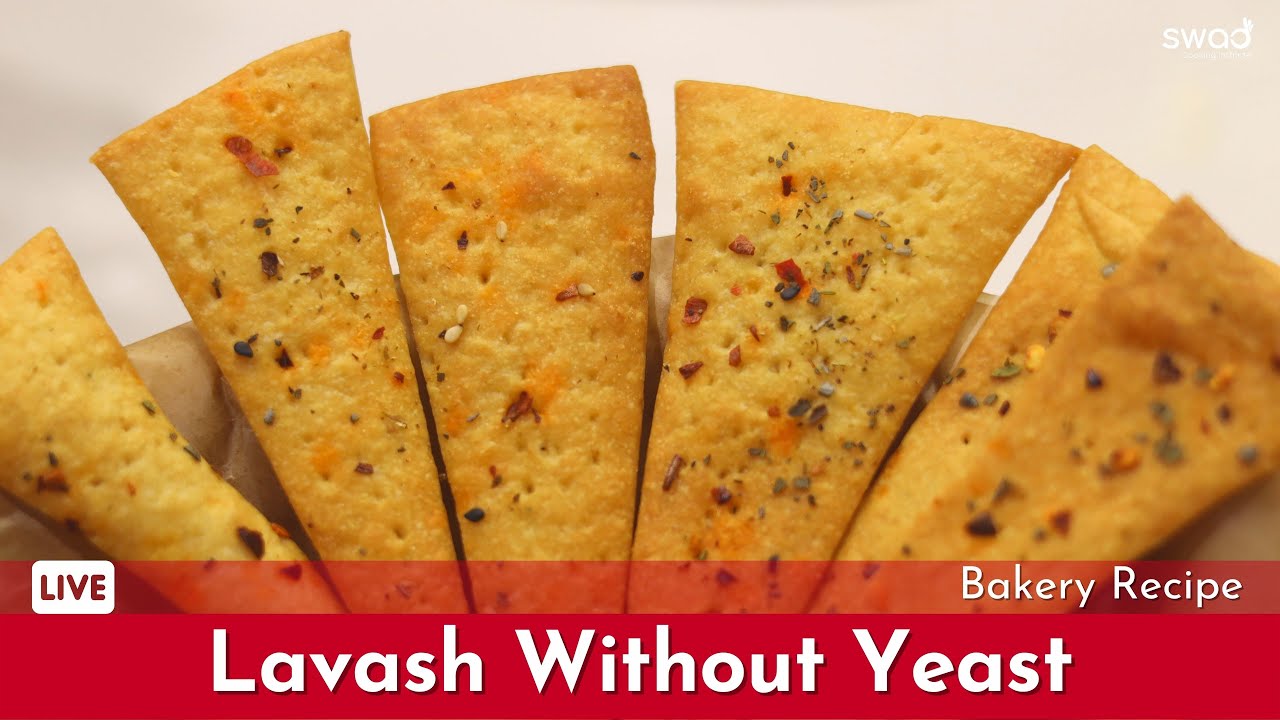 Lavash | Lavash Recipe without yeast | Quick Healthy Snacks | Lavash crackers