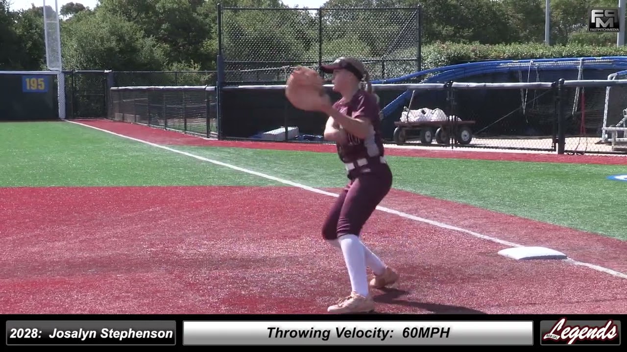 2028 Josalyn Stephenson 3 86 GPA Power Hitting Athletic 1080p