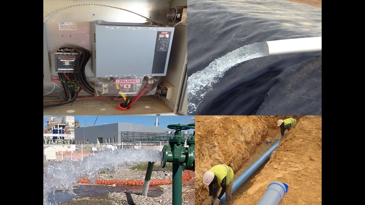 Equipamiento, electrificación, automatización y línea de conducción de Pozos de agua profundos