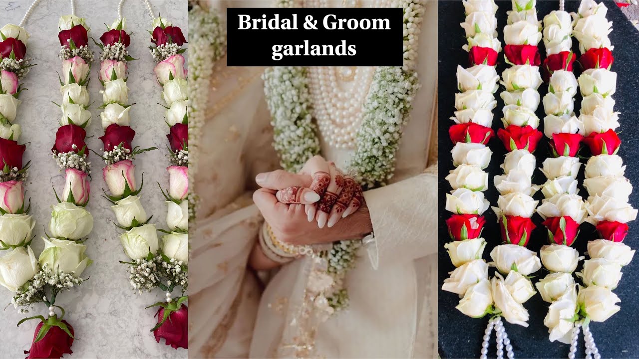 SUPER EASY 🌹🌹 How to make garlands at home