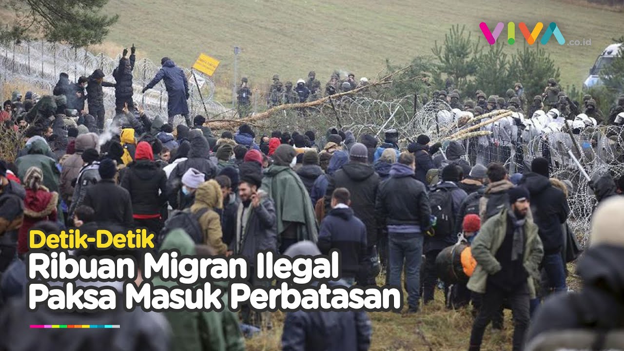 Ribuan Migran Ilegal Rusak Blokade, Belasan Ribu Tentara Dikerahkan