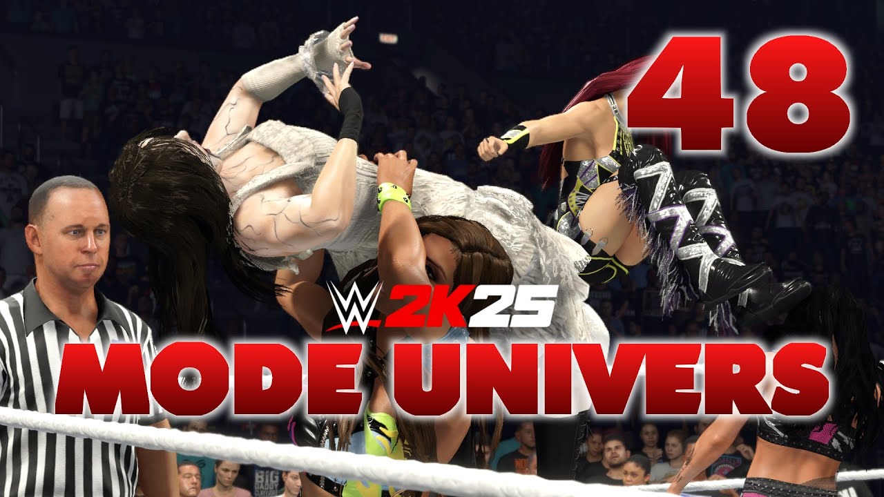 WWE 2K25 - Mode Univers [48] : Reine du Ring contre Championne intercontinentale