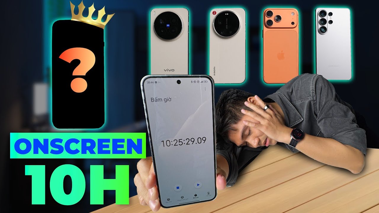 Đi t&igrave;m FLAGSHIP onscreen li&ecirc;n tục 10 tiếng - Kết quả KH&Ocirc;NG BẤT NGỜ iPhone k&eacute;m nhất?