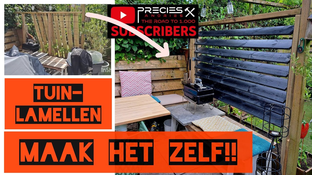 SCHUTTING VAN SHUTTERS #lamellen #tuininspiratie #zonwering