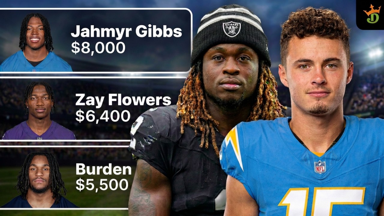 Первый взгляд на NFL DFS в DraftKings: Неделя 1
