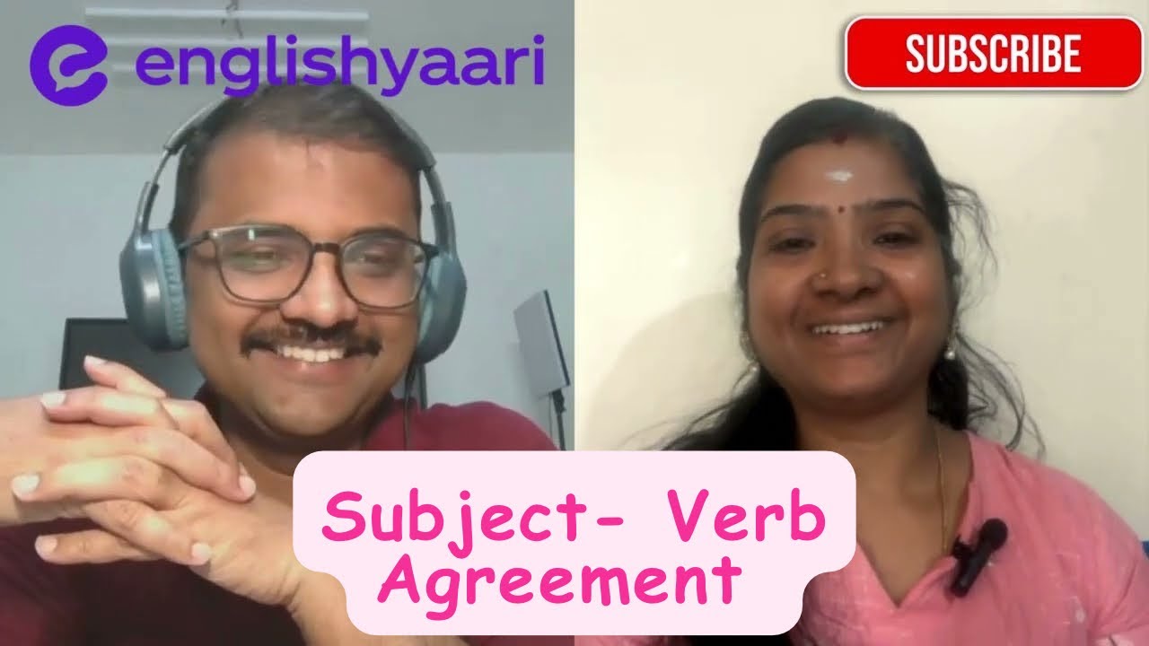 Subject-Verb Agreement - English Conversation wit Kaustubh Sir@EnglishYaari #english #mahalashmi