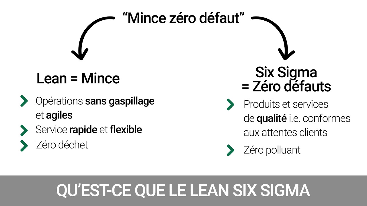 1 - Qu'est-ce que le Lean Six Sigma ?