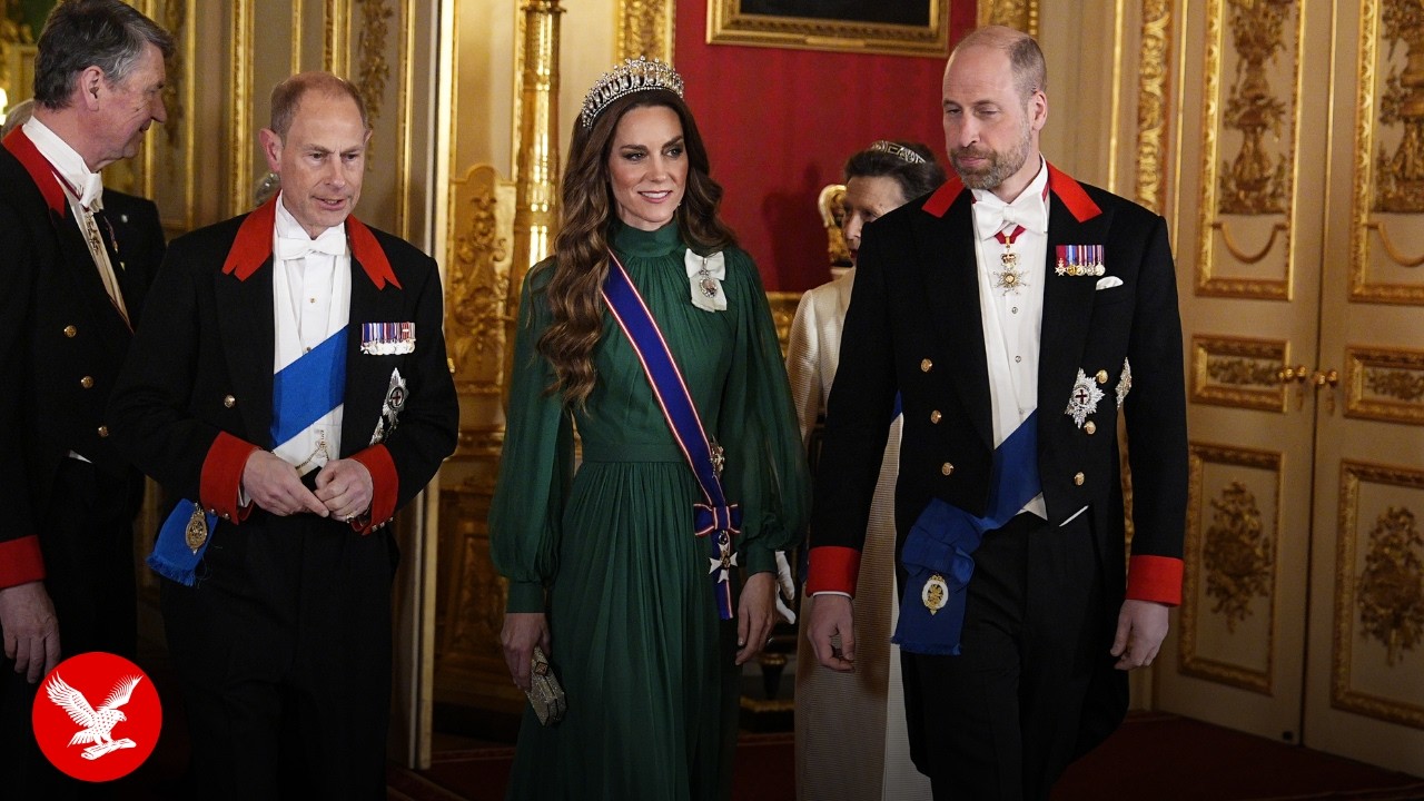 Princess of Wales makes nod to late Queen as she attends state banquet for Nigeria president