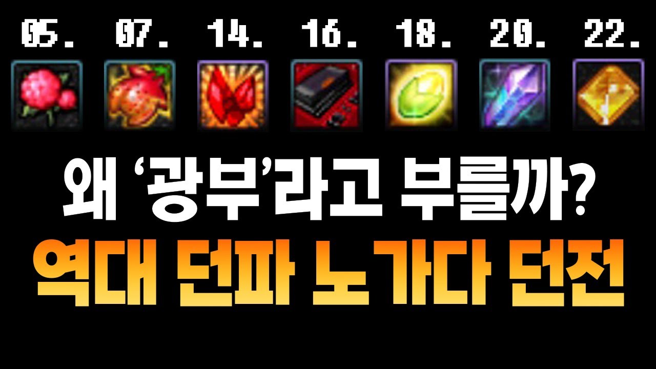 18년 동안 변화해온 역대 '던파 노가다 던전' 총정리 (광부, 노가다, 앵벌이)