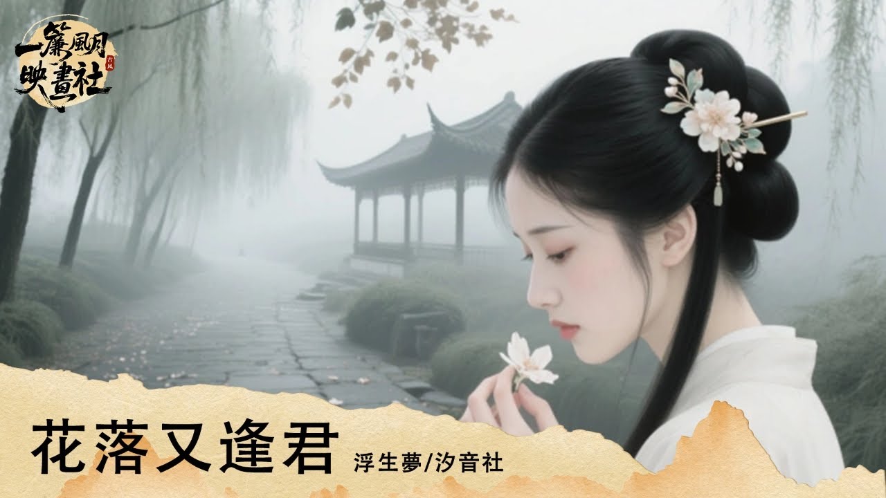 浮生夢/汐音社《花落又逢君》「長亭萋萋 再等不來你 只恨朦朧的煙雨」 [Chinoiserie] ♫ 熱門古風歌曲♫動態歌詞