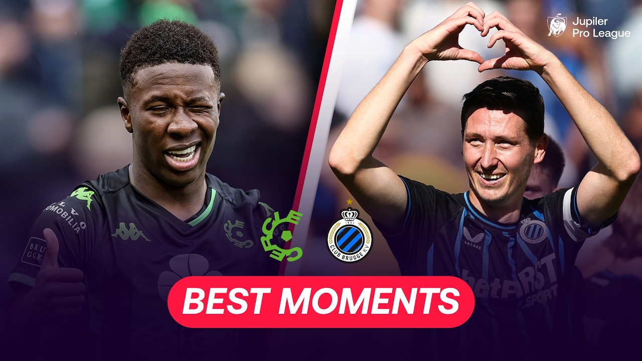 Best moments of Cercle Brugge - Club Brugge | Jupiler Pro League