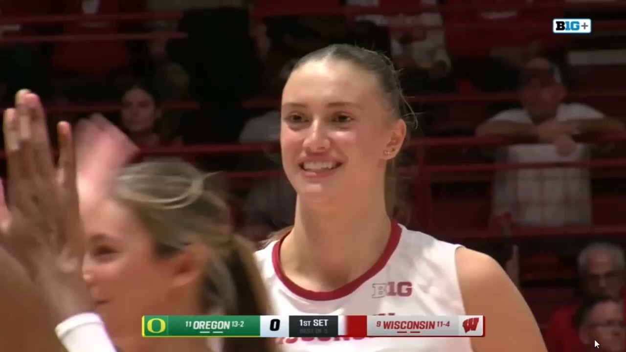 Oregon vs. Wisconsin | 2024 Women's College Volleyball Oct 18, 2024