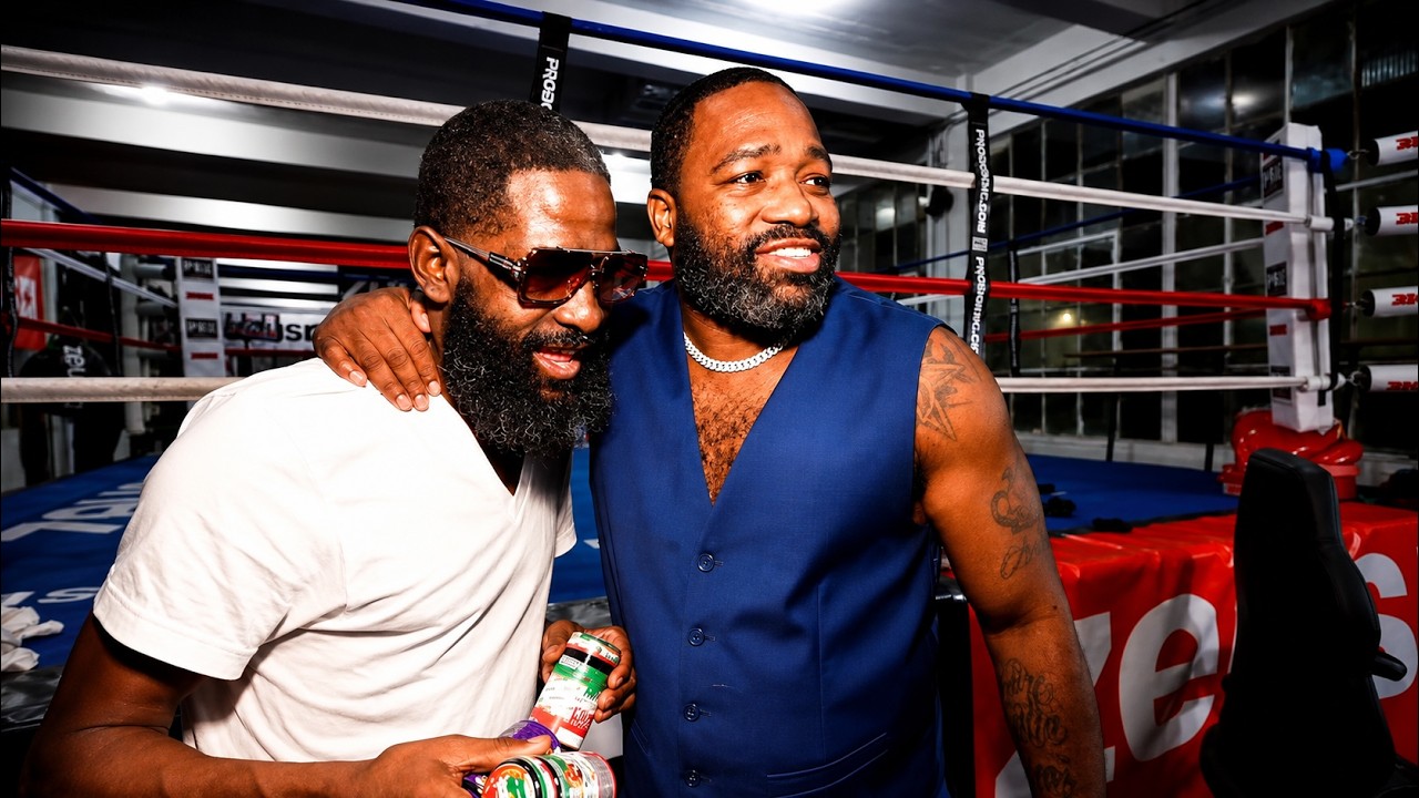 Adrien Broner и его брат-близнец празднуют день рождения вместе с DeenTheGreat! 🥳🎂
