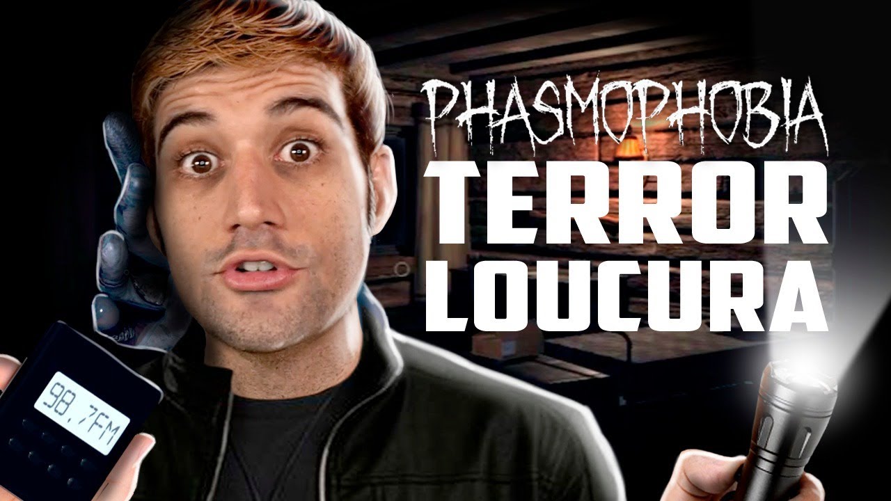 Phasmophobia - Jogo de TERROR COOP, loucura