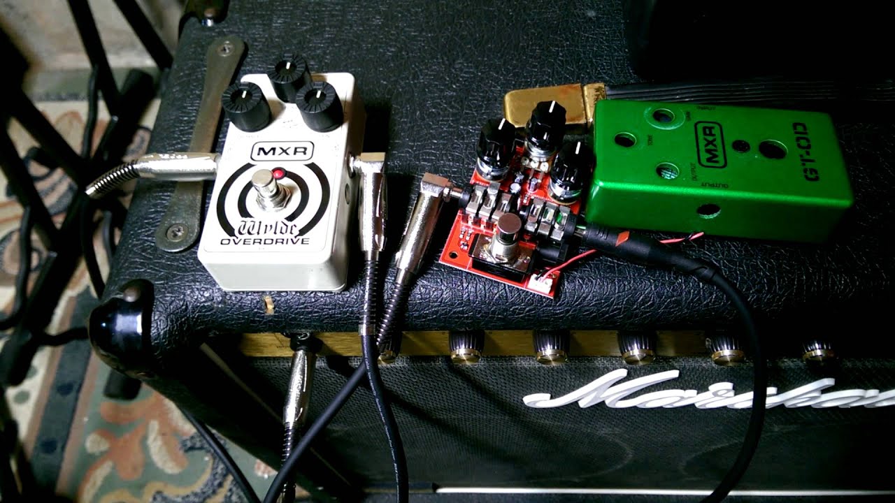 MXR Gt-od internal switch vs Mxr Zw44 on Marshall Jcm 800