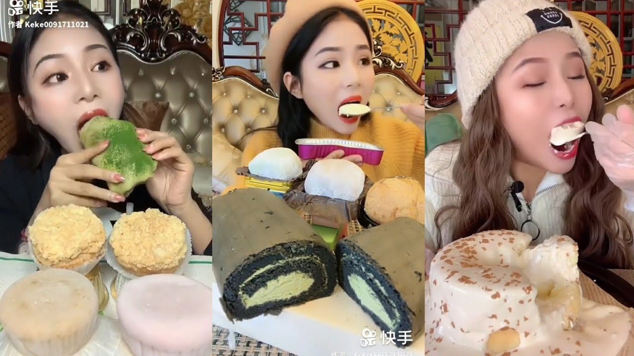 Kwai Dessert ASMR (matcha roll crepe cake, puff cake, lava cake...) | 葵甜品 | 콰이 디저트
