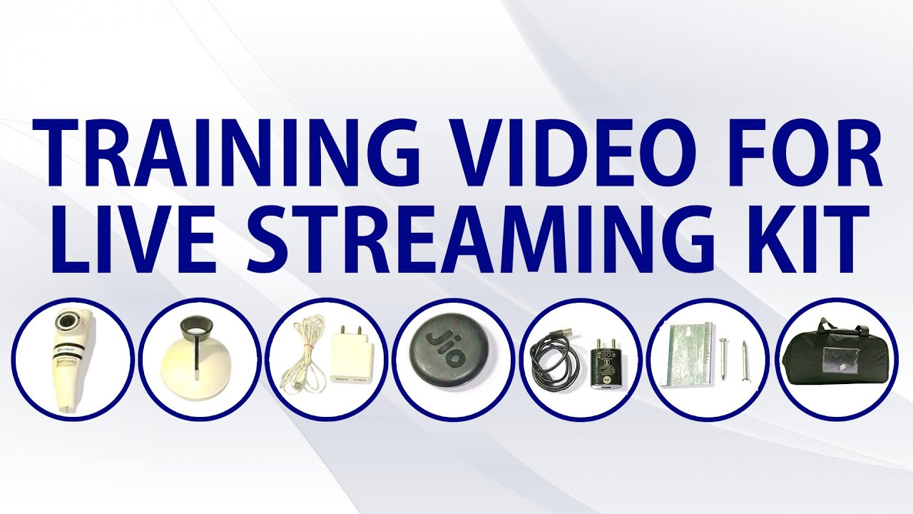 Training Video For Live Streaming Kit #LiveStreaming