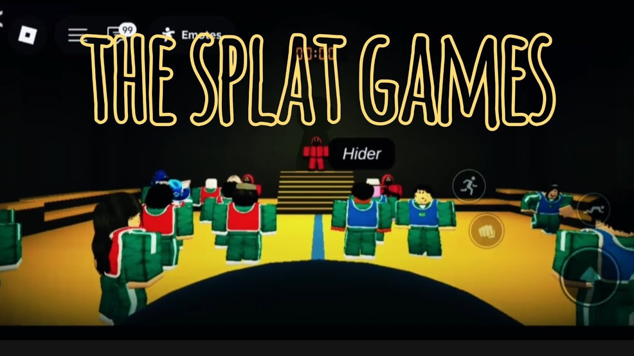 THE SPLAT GAMES FULL WALKTHROUGH ( NEW UPDATE : Hide and seek and mingle fixes )