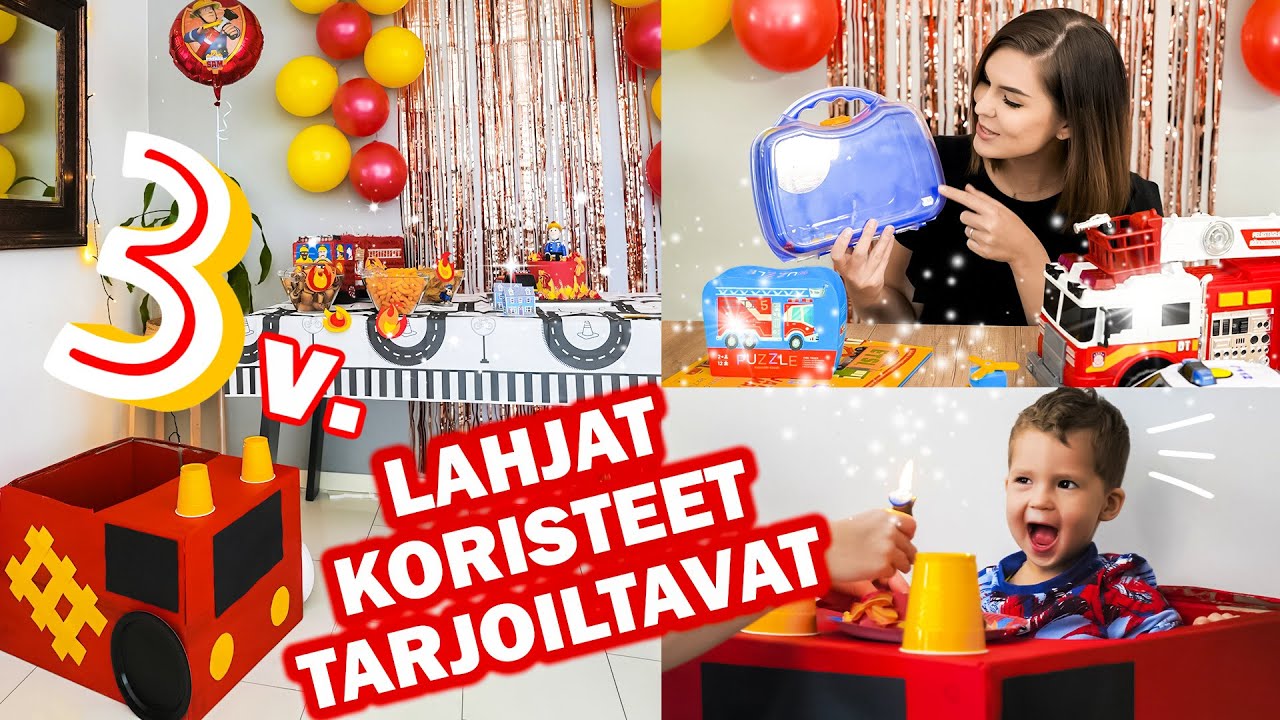 TAAPEROSYNTTÄRIT – Valmistelut, tarjoilut & lahjat 🚒 🥳