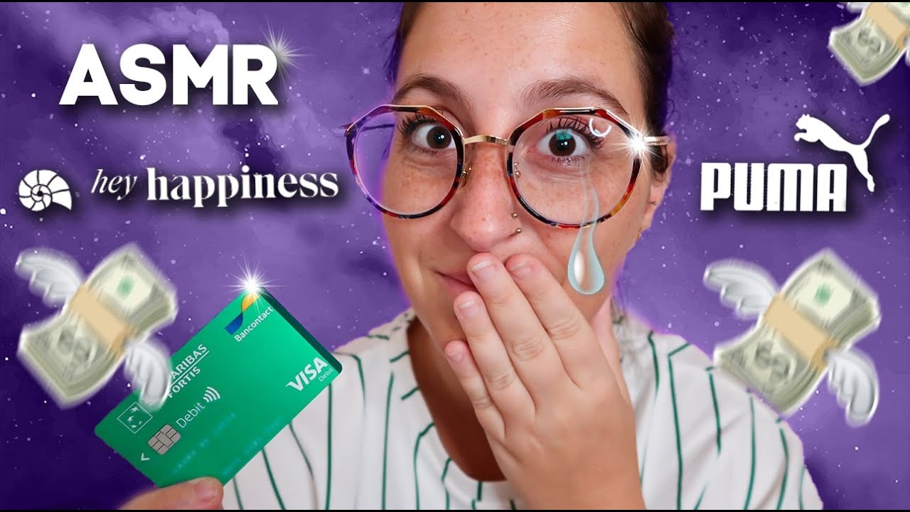 ASMR | J'AI FAIT CHAUFFER MA CARTE 🥵💸 - HAUL