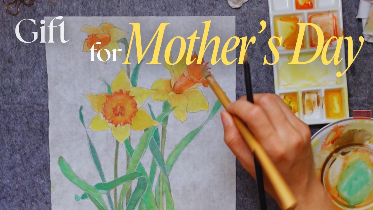 When in London: Preparing a Mother’s Day Gift with Ink & Brush