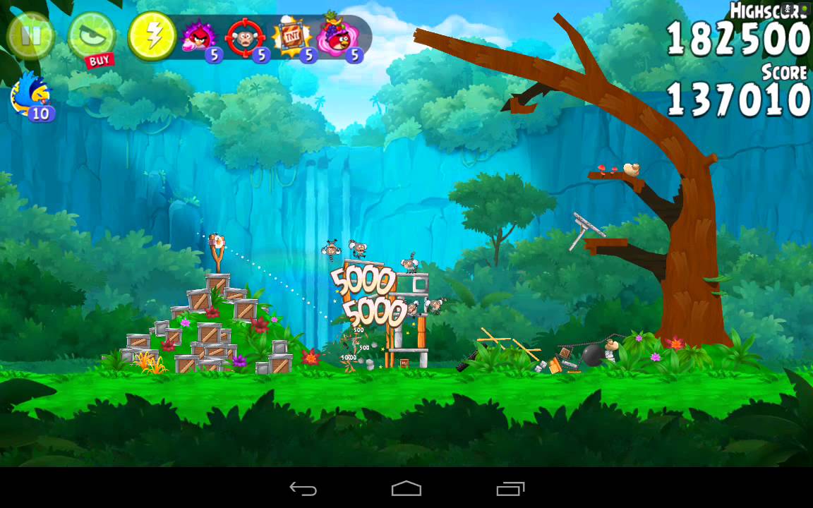 ANGRY BIRDS TIMBER TUMBLE LEVEL 40 STAR SPECIAL THREE STAR WALKTHROUGH