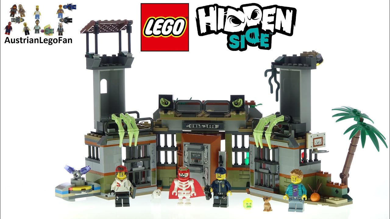 LEGO Hidden Side 70435 Newbury Abandoned Prison - Lego Speed Build Review