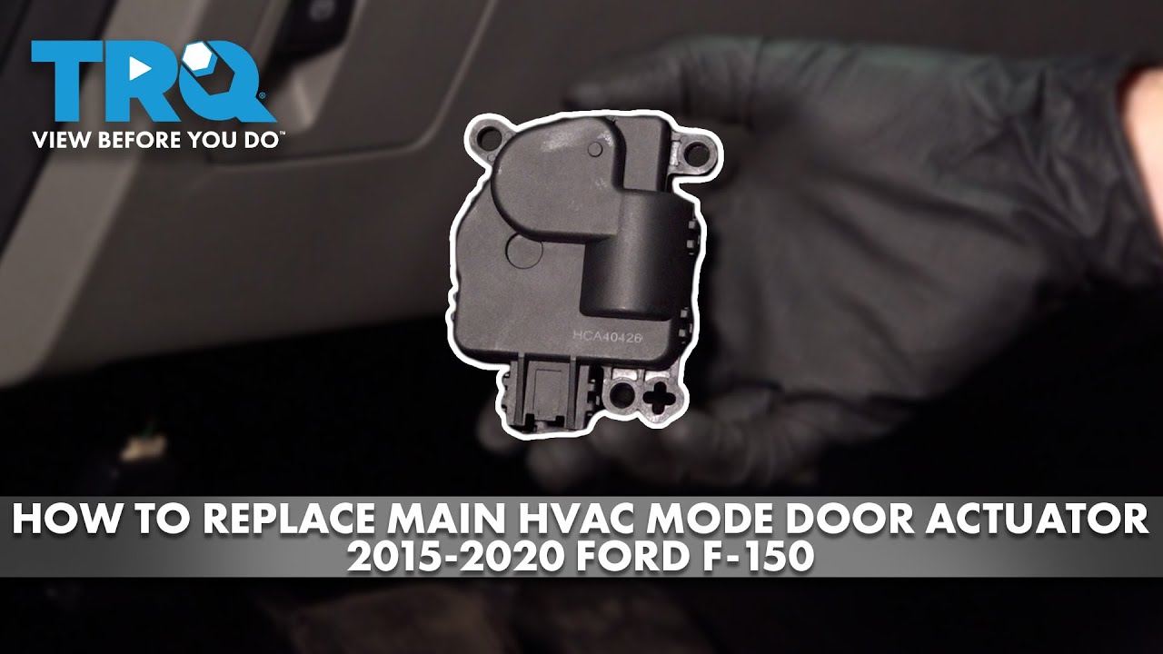 How to Replace Main HVAC Mode Door Actuator 2015-2020 Ford F-150