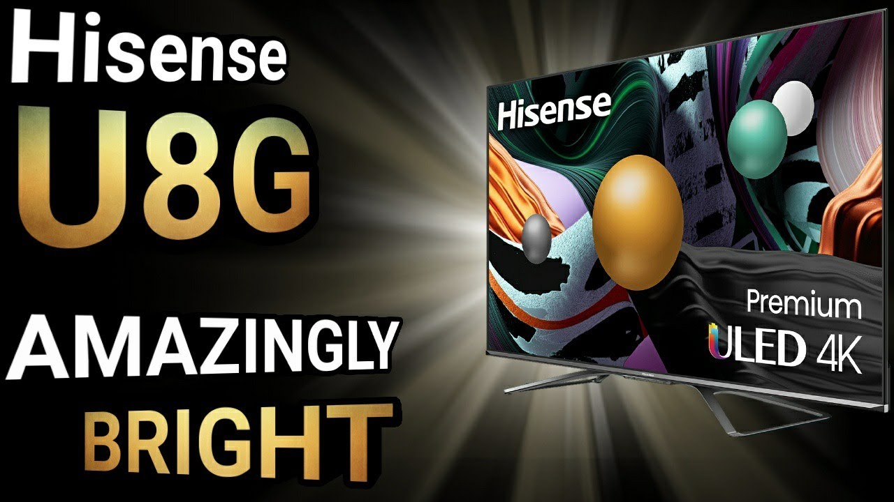 Hisense U8G Brightness Test| U8G SDR, SDR Calibrated, and HDR Numbers Will Be Given In This One!