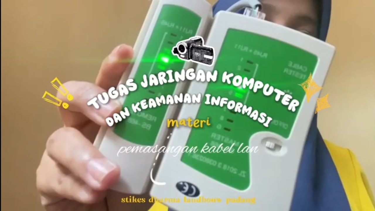 TUTORIAL PEMASANGAN KABEL LAN STRAIGHT