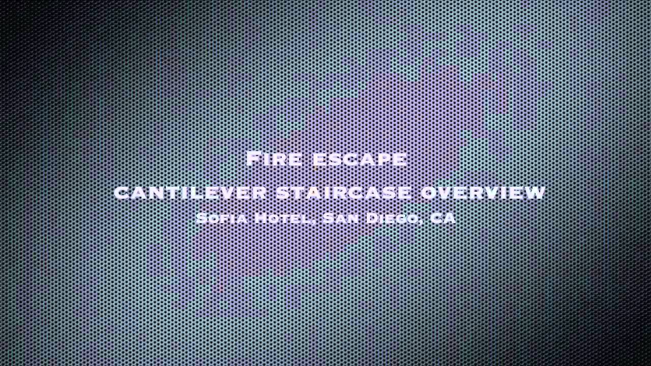 How to operate a staircase cantilever system