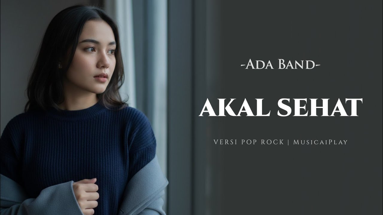 Akal Sehat – Ada Band | Pop Slow Rock Version by MusicaiPlay (Lirik Video)