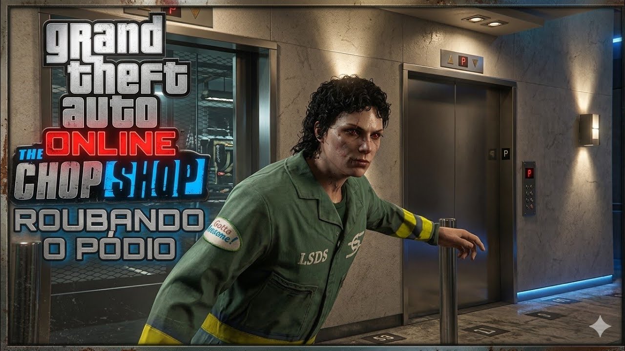 GTA ONLINE THE CHOP SHOP - ROUBANDO O PÓDIO 