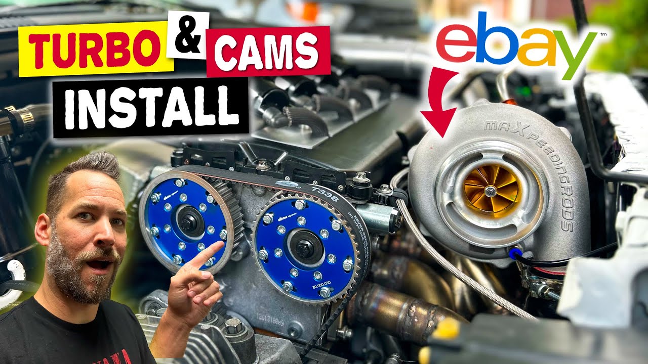 I Installed eBay Turbo and Upgraded Cams - Here's What Happened! Maxpeedingrods GT30 Ball Bearing
