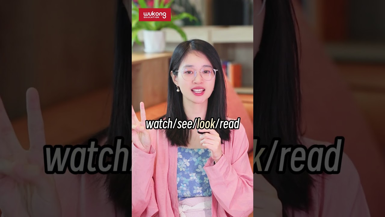 watch/see/look/readin Chinese 