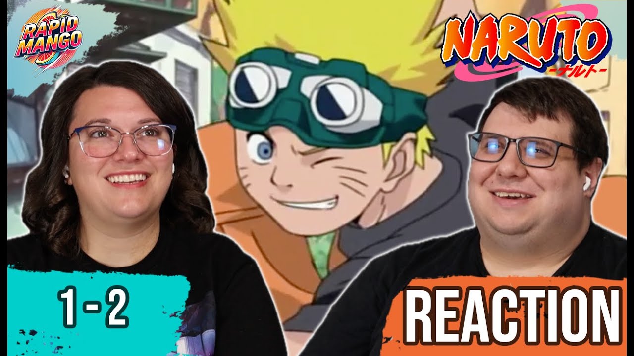 One Piece Fan Watches Naruto for the First Time!! | Naruto Reaction | Episodes 1 & 2