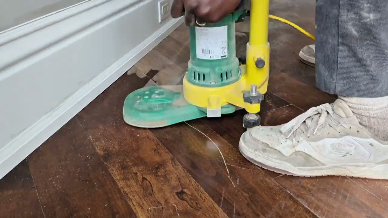 Sanding Walnut Floor In Toronto