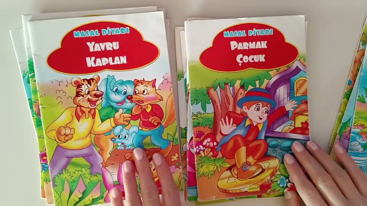 Sana Masal Okuyorum (Fısıltılı Konuşma - Sayfa Çevirme) | Türkçe ASMR