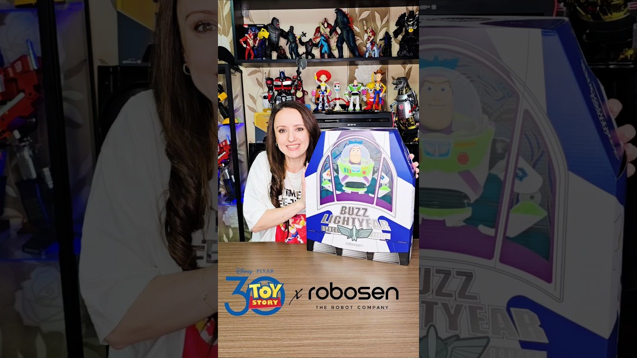Unboxing Robosen Buzz Lightyear officially Disney/Pixar license robot |Toy Story's 30th Anniversary