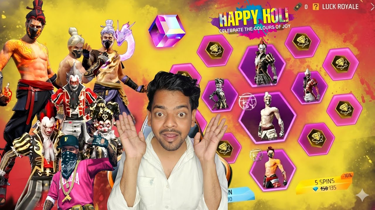 How To Get Free Bundle😱 | Free Fire Holi Event😱 | Free Fire New Event