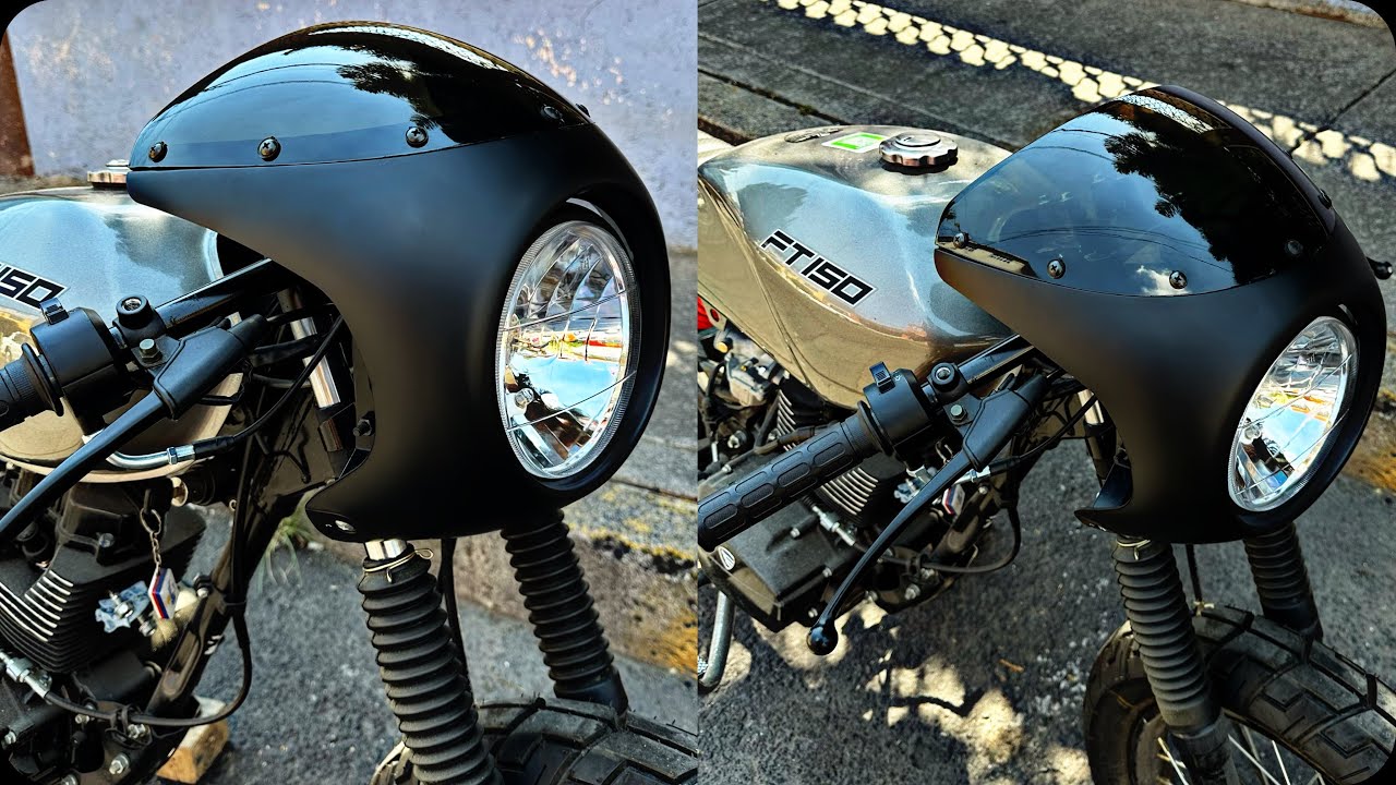 Fairing Cafe Racer para la FT150 Grafito! 😱 | 17WORKSHOP 🇲🇽