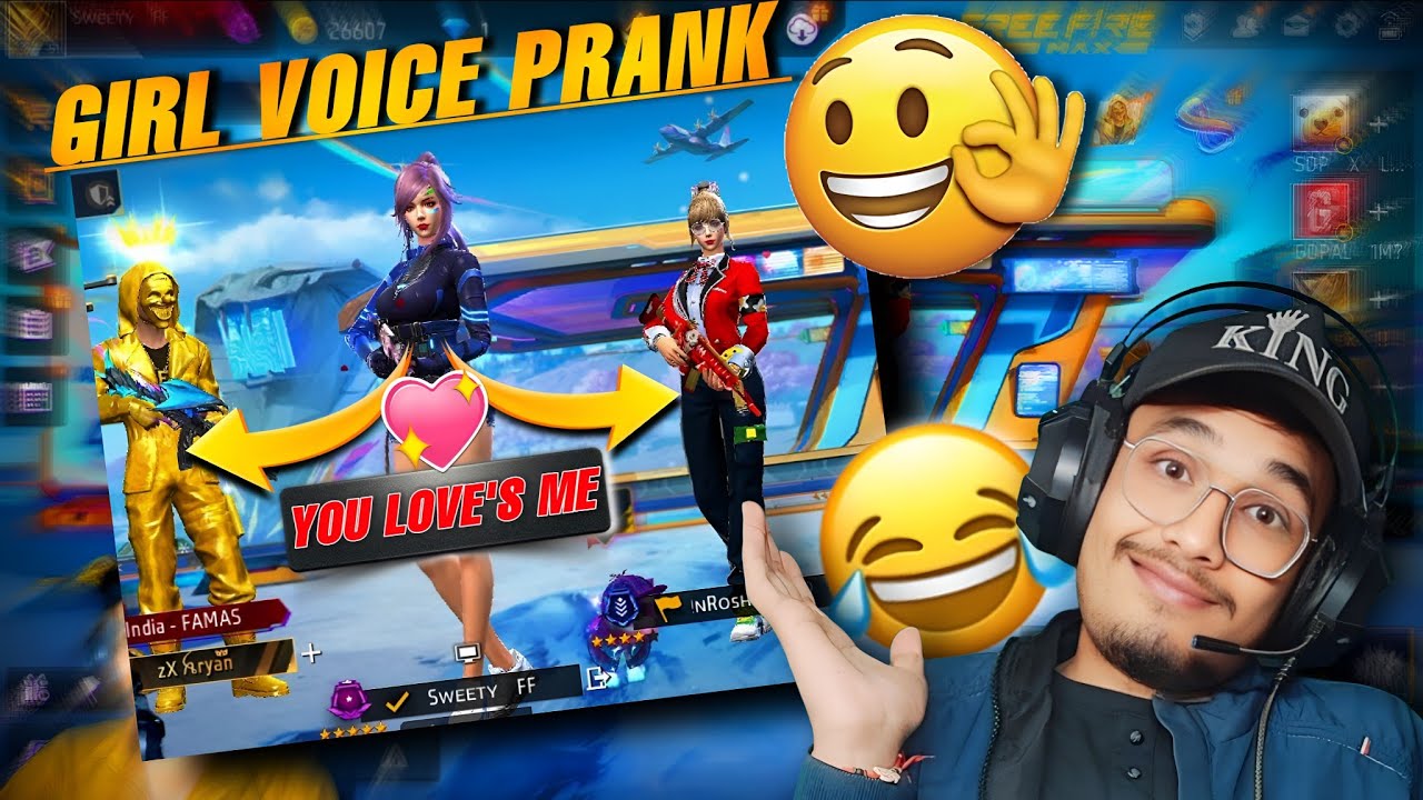 GIRL VOICE PRANK FREE FIRE |
