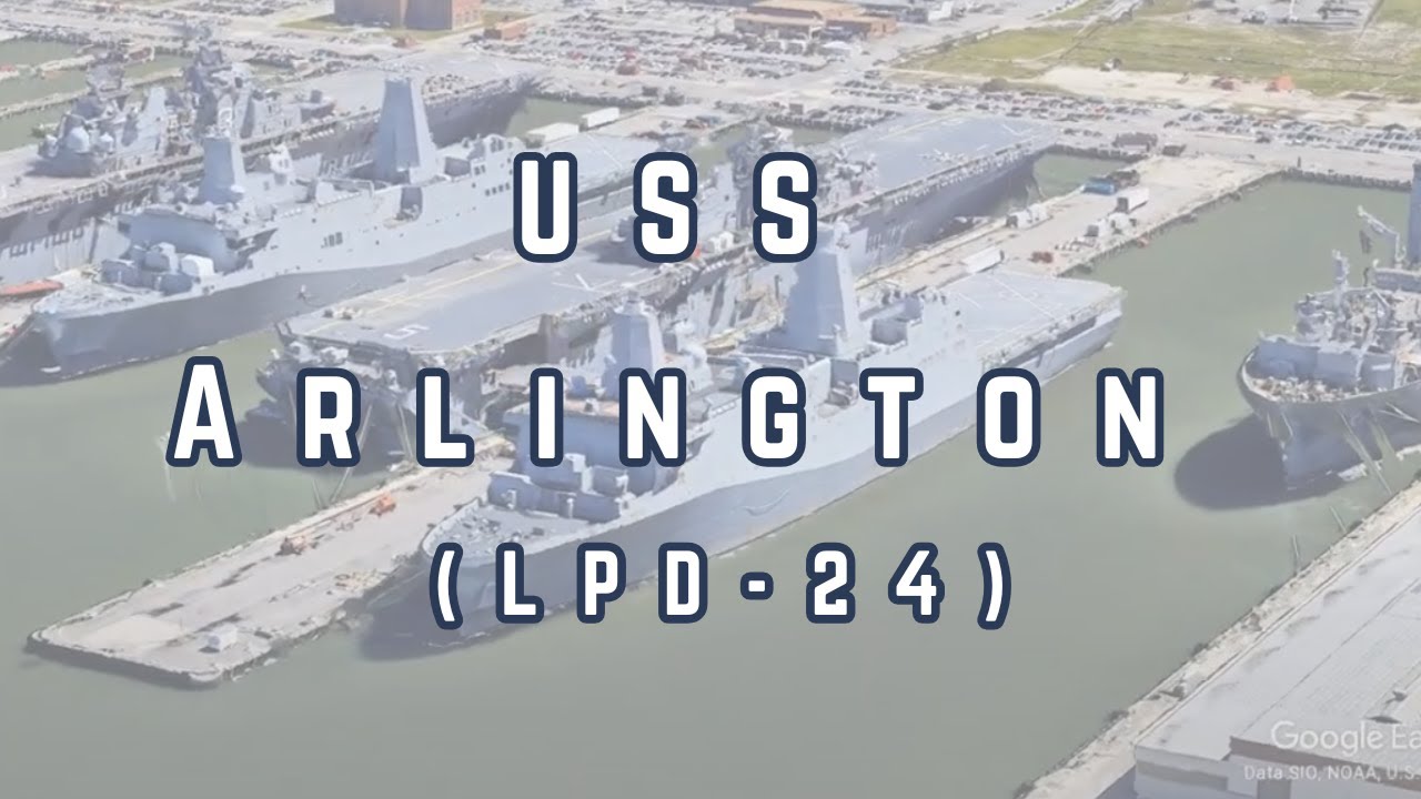 USS Arlington (LPD-24) San Antonio-class amphibious transport dock